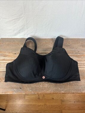 Livi Active Black Full-Coverage Support Bra